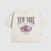 Kinder-T-Shirt mit „New York College“-Motiv