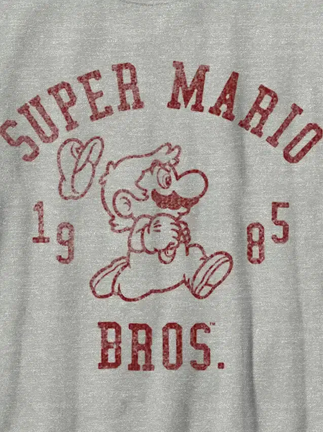 Kinder-T-Shirt mit Nintendo-Mario-Bros-Motiv