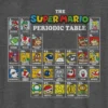 Kinder-T-Shirt mit Nintendo-Periodensystem-Motiv