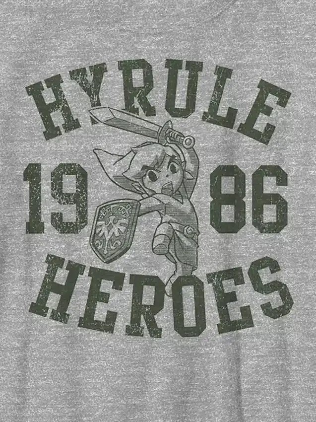 Kinder-T-Shirt mit „Nintendo Zelda: Hyrule Heroes“-Motiv