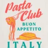 Kinder-T-Shirt mit Pasta-Club-Motiv