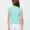 Kinder-T-Shirt mit quadratischem Ausschnitt