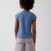 Kinder-T-Shirt mit quadratischem Ausschnitt