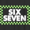 Kinder-T-Shirt mit „Six Seven“-Karomuster