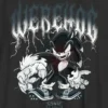 Kinder-T-Shirt mit „Sonic the Hedgehog“-Metall-Grafik