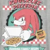 Kinder-T-Shirt mit „Sonic the Hedgehog“-Motiv: Knuckles und Pizza