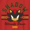 Kinder-T-Shirt mit Sonic-the-Hedgehog-Schattenmotiv