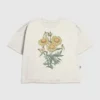 Kinder-T-Shirt mit Sonnenblumen-Motiv