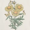 Kinder-T-Shirt mit Sonnenblumen-Motiv