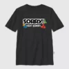 Kinder-T-Shirt mit „Sorry“-Motiv