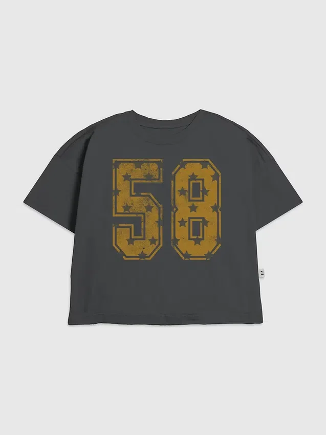 Kinder-T-Shirt mit „Sporty 58“-Motiv