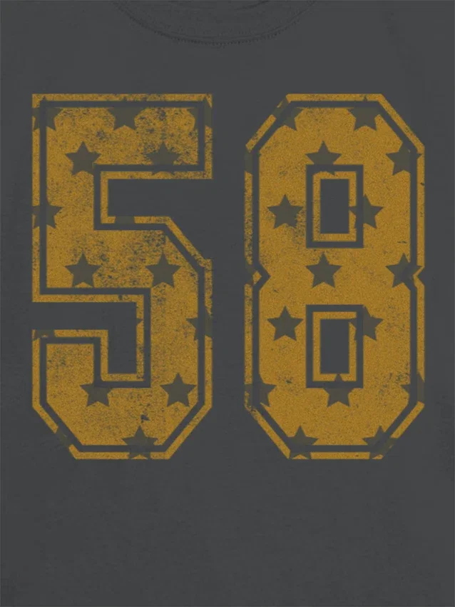 Kinder-T-Shirt mit „Sporty 58“-Motiv