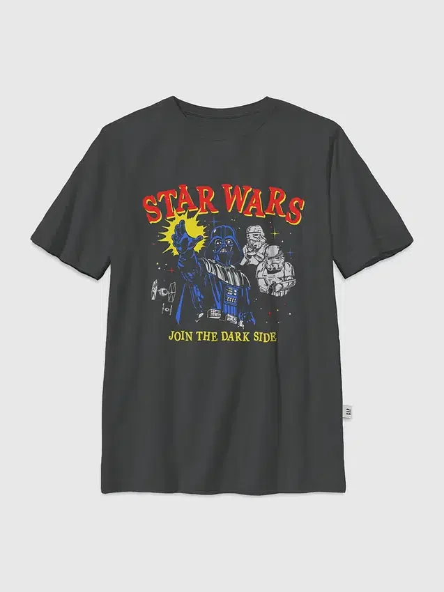Kinder-T-Shirt mit „Star Wars: Darkside“-Motiv