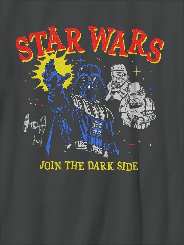Kinder-T-Shirt mit „Star Wars: Darkside“-Motiv