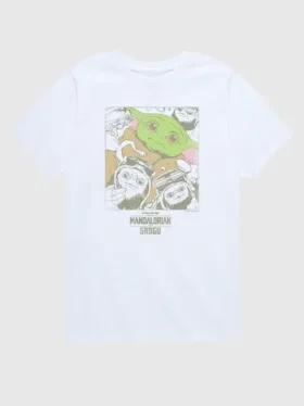 Kinder-T-Shirt mit „Star Wars“-Motiv: Grogu und Freunde