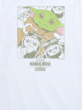 Kinder-T-Shirt mit „Star Wars“-Motiv: Grogu und Freunde