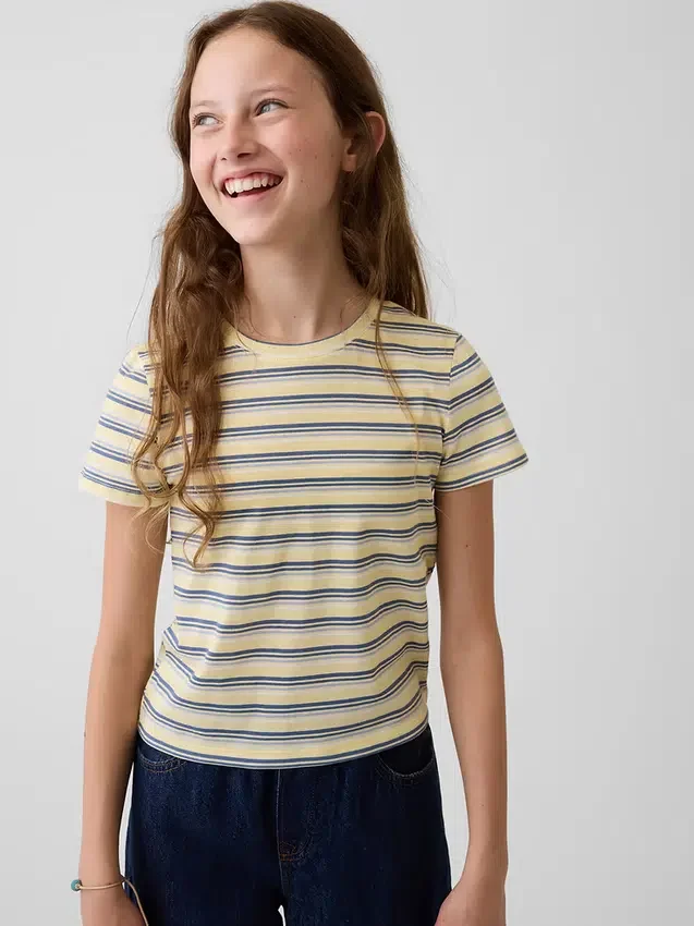 Kinder-T-Shirt mit Streifen