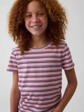 Kinder-T-Shirt mit Streifen
