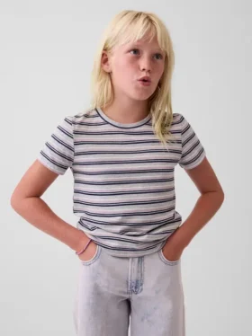 Kinder-T-Shirt mit Streifen