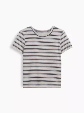 Kinder-T-Shirt mit Streifen