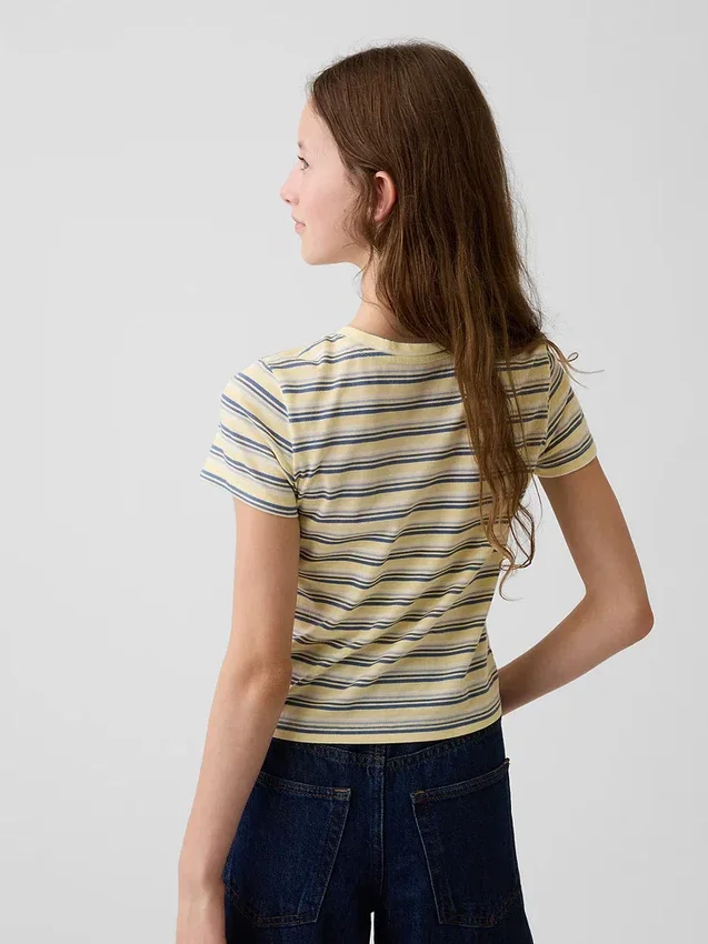 Kinder-T-Shirt mit Streifen