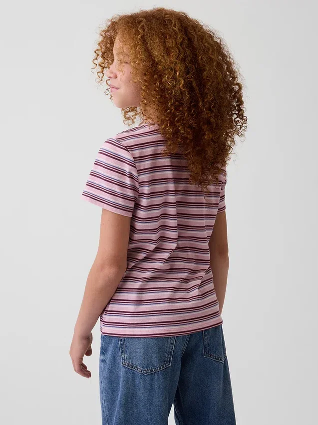 Kinder-T-Shirt mit Streifen