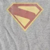 Kinder-T-Shirt mit Superman-2025-Logo und vollfarbigem Distress-Motiv