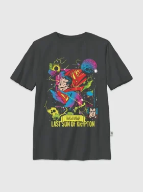 Kinder-T-Shirt mit „Superman – Son of Krypton“-Motiv