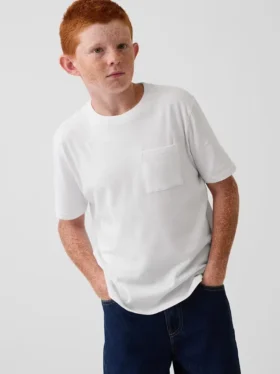 Kinder-T-Shirt mit Tasche