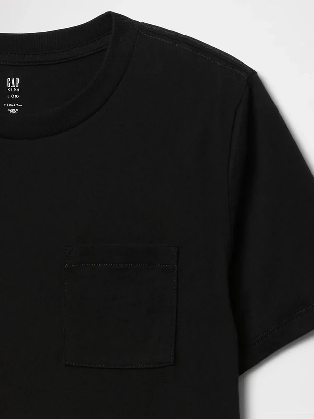 Kinder-T-Shirt mit Tasche