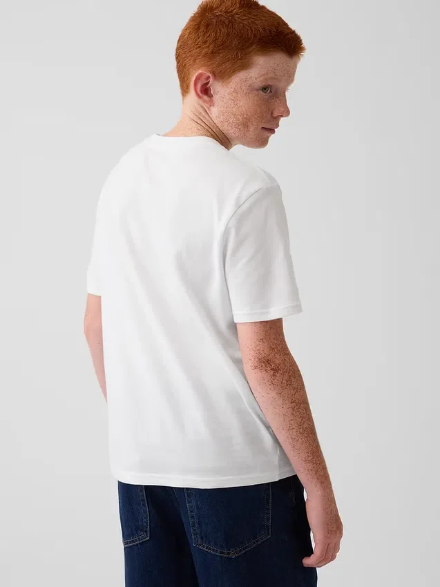 Kinder-T-Shirt mit Tasche