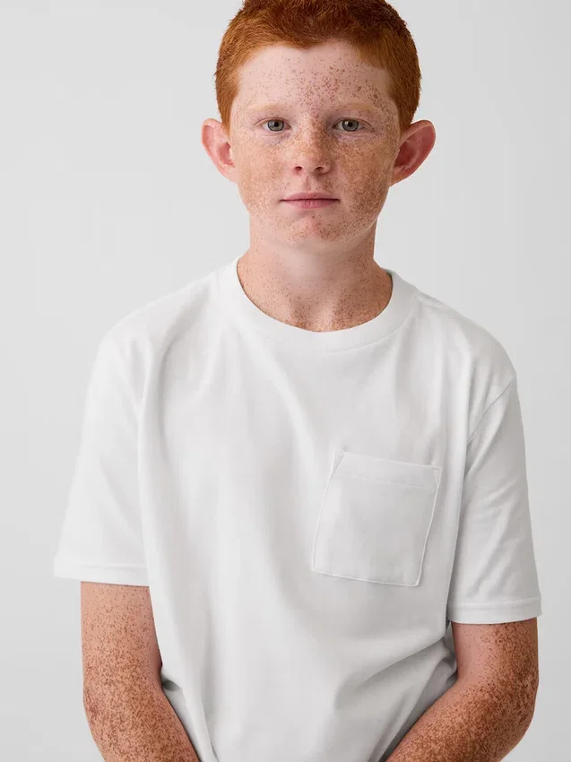 Kinder-T-Shirt mit Tasche