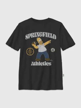 Kinder-T-Shirt mit „The Simpsons – Throw a Homer“-Motiv