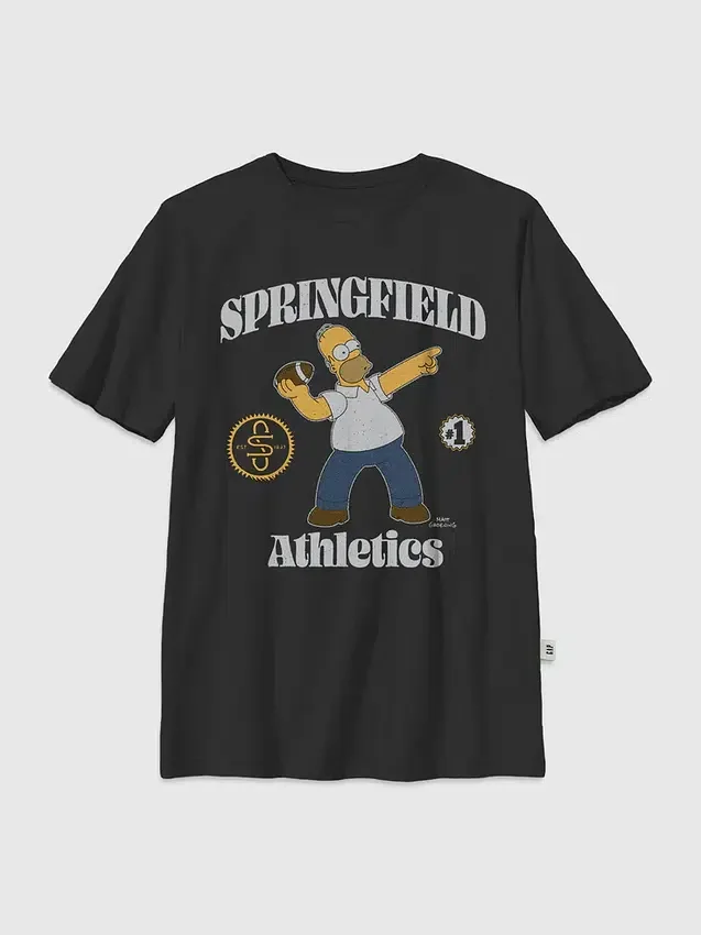 Kinder-T-Shirt mit „The Simpsons – Throw a Homer“-Motiv
