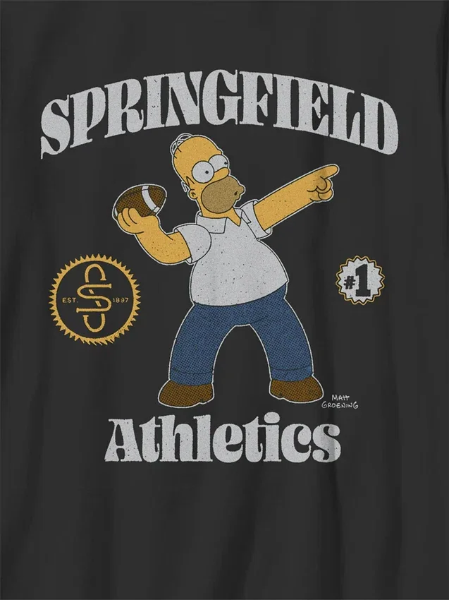 Kinder-T-Shirt mit „The Simpsons – Throw a Homer“-Motiv