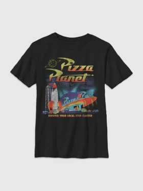 Kinder-T-Shirt mit „Toy Story“-Motiv „Pizza Planet“