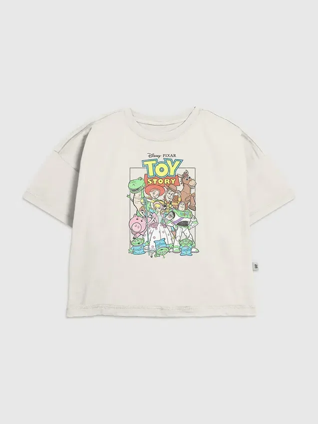 Kinder-T-Shirt mit „Toy Story“-Vintage-Gruppenmotiv