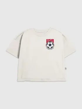 Kinder-T-Shirt mit „USA Soccer Crest“-Motiv
