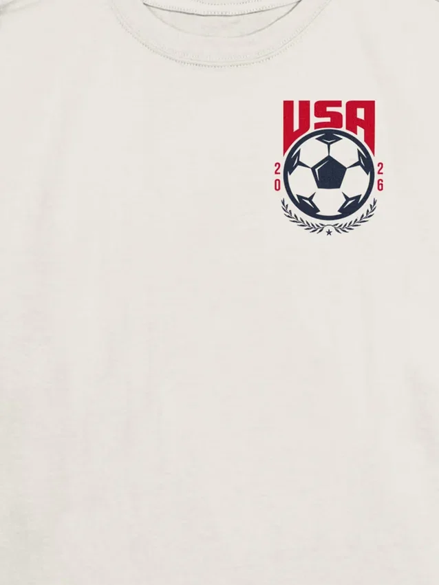 Kinder-T-Shirt mit „USA Soccer Crest“-Motiv