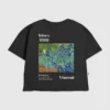 Kinder-T-Shirt mit Van-Gogh-Iris-Motiv