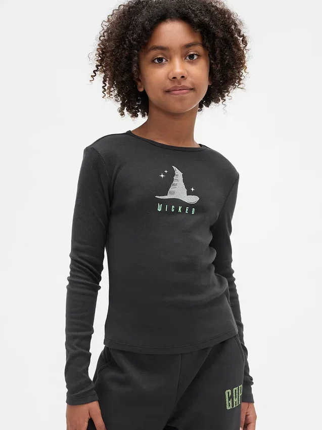 Kinder-T-Shirt mit „Wicked“-Grafik