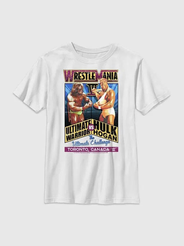 Kinder-T-Shirt mit „WWE Ultimate Warrior“-Motiv