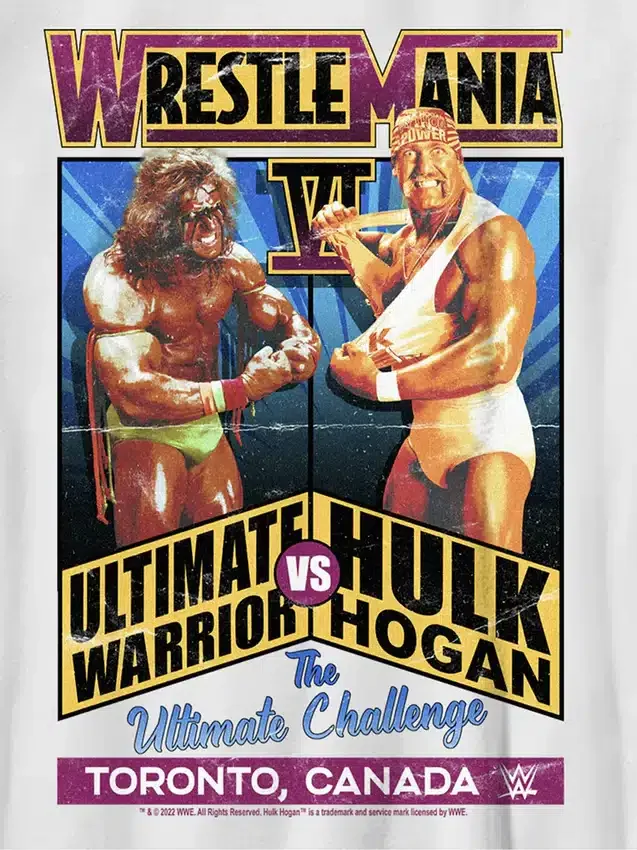 Kinder-T-Shirt mit „WWE Ultimate Warrior“-Motiv
