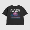 Kinder-T-Shirt „NASA Pastel Space“ mit Grafik