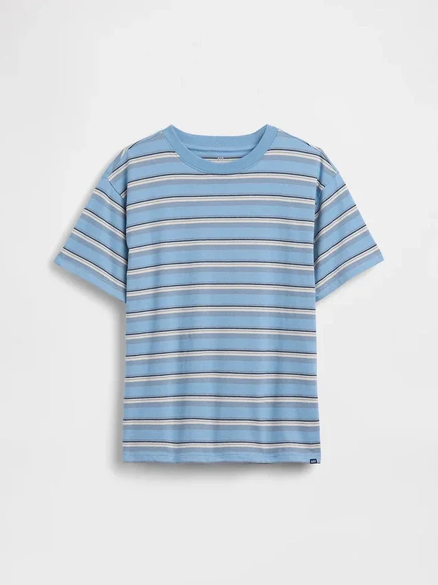 Kinder-T-Shirt „Relaxed Stripe“