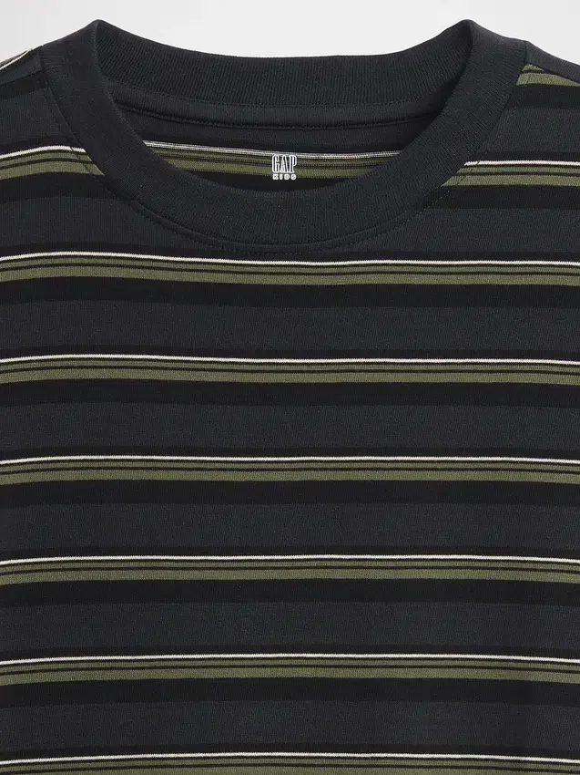 Kinder-T-Shirt „Relaxed Stripe“