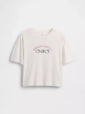 Kinder-T-Shirt „Sanrio“ – Oversize, kastenförmige Passform