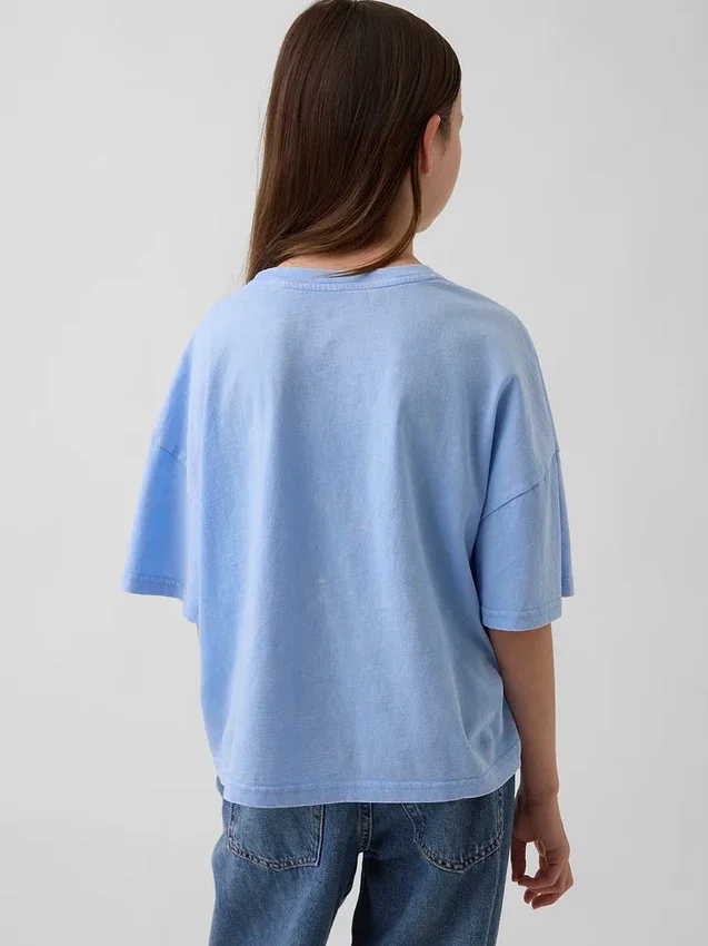 Kinder-T-Shirt „Sanrio“ – Oversize, kastenförmige Passform
