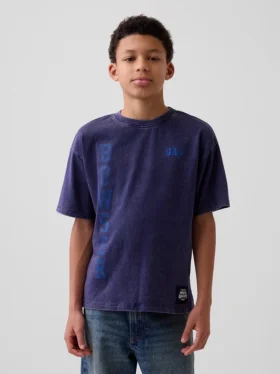 Kinder-T-Shirt „Super Mario“ mit Grafik im Relaxed-Schnitt