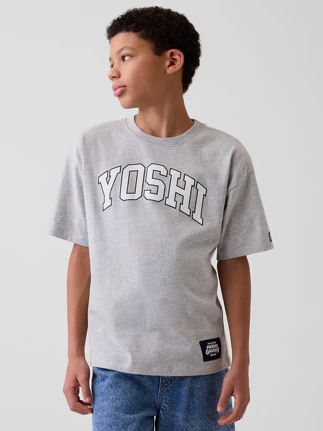 Kinder-T-Shirt „Super Mario“ mit Grafik im Relaxed-Schnitt